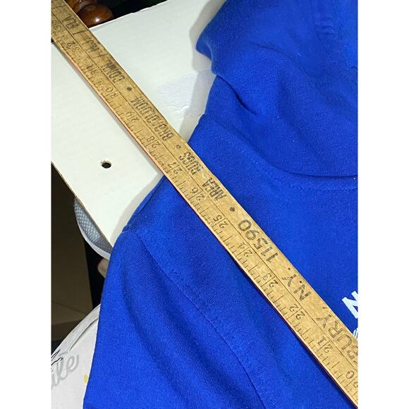 Indianapolis Colts NFL apparel size medium blue hoodie Pullover side zip pockets - Picture 3 of 10